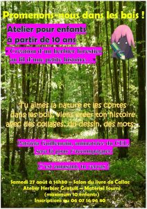 Nouvel événement pour les plus jeunes - Création d'un herbier @ Salle des Fêtes | Callac | Bretagne | France